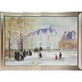 thumbnail image 2 of Tori Home The Fletcher Mansion, New York City by Jean Francois Raffaelli Framed Painting, 2 of 5