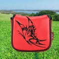 thumbnail image 2 of fastboy Universel Golf Maillet Putter Couvre-Chef Carré Magnétique Fermeture Garde Papillon Rouge, 2 of 9