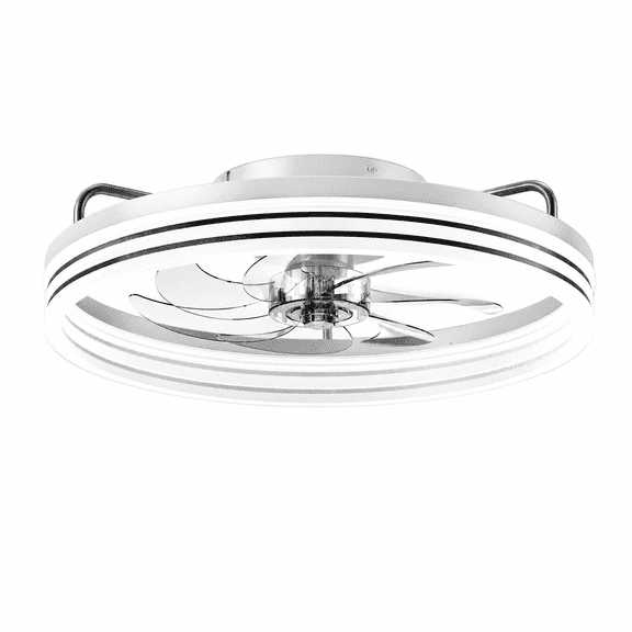 Ceiling Fan with Lights and Remote, 20in Modern Ceiling Fans