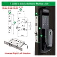 thumbnail image 5 of Door Lock, Tuya Smart Door Lock TT Lock Fingerprint Lock Auto Electronic Bio-metric Lock For Smart Home ,Easy to Install, 5 of 5