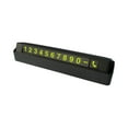 thumbnail image 3 of funtasica Car Parking Number Plate Parking Numbers Card Stop Sign Numbers Compact Black, 3 of 9