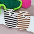 thumbnail image 3 of Pet Clothing Dog Clothing Pet Clothing Pet Skirt 24 Stripe Pull Loop Tank Top, 3 of 7