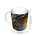 thumbnail image 2 of Disketp Golden White Fire Dragon Large Coffee Mug with Handle Tea Cup Novelty Coffee Cup for Men Women Office Work, 2 of 6