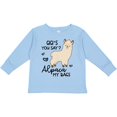 thumbnail image 3 of Inktastic Gigi's You Say Alpaca My Bags Boys or Girls Long Sleeve Toddler T-Shirt, 3 of 5