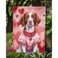 thumbnail image 3 of Brittany Spaniel My Valentine Garden Flag 11.25 in x 15.5 in, 3 of 5