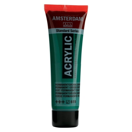UPC: 8712079342968 | Amsterdam Standard Acrylics 20ml Permanent Green Deep