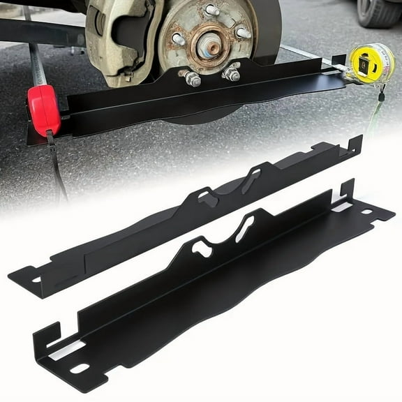 2-Piece Iron Wheel Alignment Tool Set for Accurate Balancing and Positioning During Tire and Repair Services