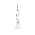 thumbnail image 1 of Vaxcel International P0167 Belleville 1L Mini Pendant - Satin Nickel, 1 of 1