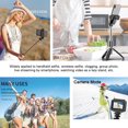 thumbnail image 2 of Palo selfie L02 Wireless BT Selfie Stick integrado con trípode plegable Soporte para teléfono Control remoto Máx. Longitud 100 cm con base de cámara Universal para cámara ligera Cámara de acción para Tomshoo Palo de Selfie, 2 of 7