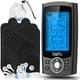 thumbnail image 1 of Unidad TENS EMS de doble canal Belifu con 12 electrodos, 24 modos de estimulación muscular, masajeador electrónico de pulsos para aliviar el dolor, bridas de sujeción y bolsa de almacenamiento con cor, 1 of 5