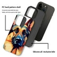 thumbnail image 4 of Punmada Compatible with iPhone 11 Pro Max Glossy Case For Girl Boy Full Body Protective Hard Shell Esthetics Pattern German Shepherd Dog, 4 of 7
