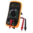 thumbnail image 4 of Multímetro Digital, Medidor De Voltios TRMS, Rango Automático Y Manual; Probador De Voltaje De Medidas, Corriente, Resistencia, Continuidad, Frecuenci - Amarillo Sunnimix voltímetro probador de voltaje, 4 of 8