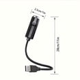 thumbnail image 2 of USB-Powered Dreamy Projection Night Light - Portable Creative Ambient Light for Bedroom Decor, Soft Glow Projector for Sleep & Relaxation, Durable USB Lamp for Home & Travel Use, 11in, 6 Patterns, 2 of 8