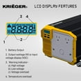 thumbnail image 4 of KRIEGER® 4000 Watt 12V Power Inverter, Dual 110V AC outlets, Automotive back up power supply for refrigerators, microwaves, coffee makers, Chainsaws, vacuums, power tools. MET approved to UL and CSA., 4 of 6