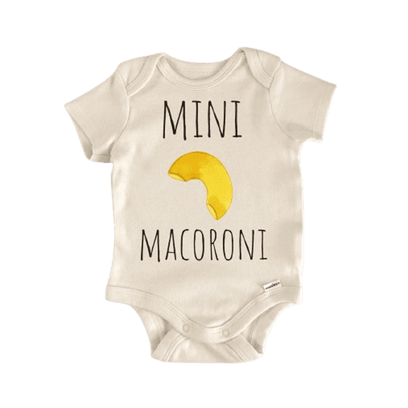 Italian Pasta Macaroni Newborn Baby Bodysuit