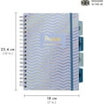 thumbnail image 2 of Pukka Pad, Haze B5 Notebook , Pack of 3 Wirebound Notebooks with 5 Repositionable Dividers with Storage Pockets and Tabs for Organisation and Personalisation , 200 Pages, 100 Sheets of 80GSM Paper, 2 of 9