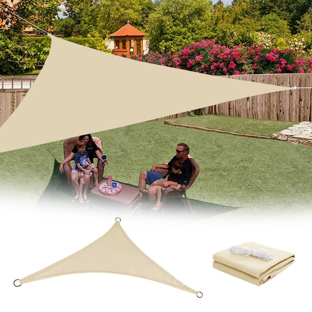 Sun Shade Triangle Sun Shade 95% Block For Patio Backyard Garden Outdoor Activities With Fixing Kit Covers for Chairs Oval Table Cover 6 Piece Couch Cover Sofa Covers Recliner 3 Seat Outdoor Table