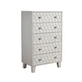 thumbnail image 2 of Pemberly Row Wood Small 4 Drawer Accent Chest in Natural Gray, 2 of 7