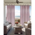 thumbnail image 4 of Pink Blackout Curtains, Light Blocking Print Window Curtains, Modern Abstract Art Ombre Striped Thermal Insulated Window Drapes for Living Room Kitchen Cafe 2 Panels, 55"W x 39"L, 4 of 9