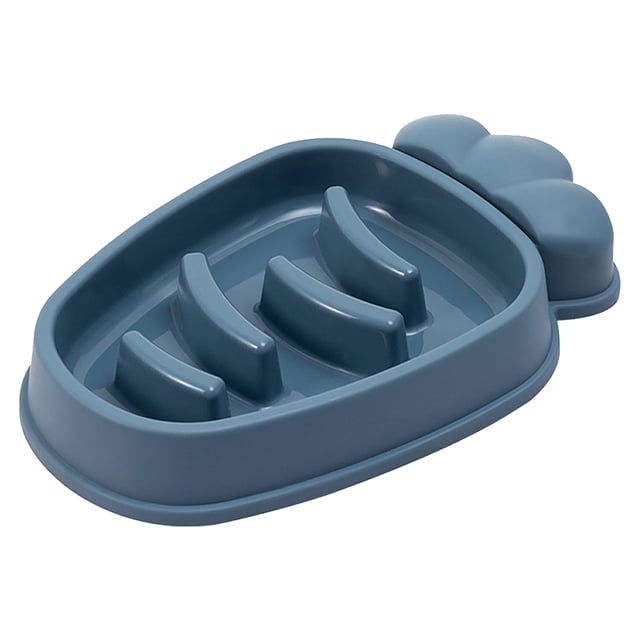Greeniant Universal Pet Slow Food Bowl PP Healthy Eat Smooth Bowls Feeder Feeding Container Accesorio para el hogar Cocina Azul Suministros para perros Azul Greeniant PT003927-02B
