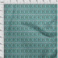 thumbnail image 3 of oneOone Georgette Viscose Fabric Floral & Paisley Block Print Fabric BTY 42 Inch Wide, 3 of 4
