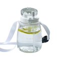 thumbnail image 2 of Vasos de plástico con pajita - Vasos de plástico para bebidas frías, Vasos de plástico | Adultos y niños - Blanco, 2 of 4