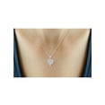 thumbnail image 6 of JewelersClub 1.00 Carat T.W. White Diamond Sterling Silver 3 Piece Heart Jewelry Set, 6 of 10