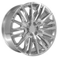 thumbnail image 3 of OE Wheels CV33 24 Inch Rim Fits Sierra 1500 Denali Style 6x139.7 24x10 Polished - Hollander 5921 (1), 3 of 5