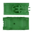 thumbnail image 4 of BMC Classic Payton Anti-Aircraft Tanks - 4pc Green Plastic Army Men Vehicles, 4 of 6