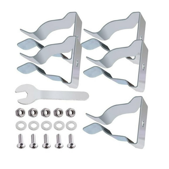 5Pcs Window Well Covers Spring Clip Egress Covers Spring Clip With Screws Window Well Covers Install Retaining Clip