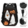 thumbnail image 2 of Hirioo Halloween Ghosts And Pumpkins for Travel Laptop Backpack with USB Charging Port for Men and Women, 2 of 7