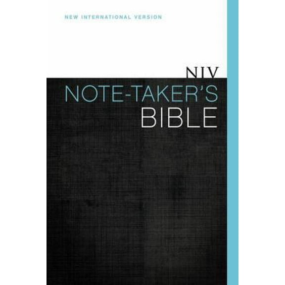 Pre-Owned NIV, Note-Taker's Bible, Hardcover (Hardcover) 0310432596 9780310432593