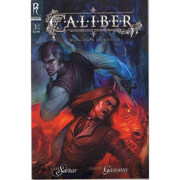 Caliber #3B VF ; Radical Comic Book