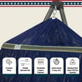 thumbnail image 4 of TRANQUILLO UNIKI Folding Collapsible Hammock Stand, Outdoor & Indoor or Camping, 550lbs Capacity, Aegean, 4 of 10