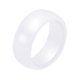 thumbnail image 1 of Jumpingount Anillo de pareja de moda de cerámica, anillo de boda de cerámica para mujeres con accesorios de amor y elegancia Ropa, zapatos y accesorios Miscelánea blanco Tamaño#12, 1 of 6