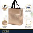 thumbnail image 4 of Bolsas de regalo Nush Nush Rose Gold reutilizables a granel, juego de 30, 4 of 6