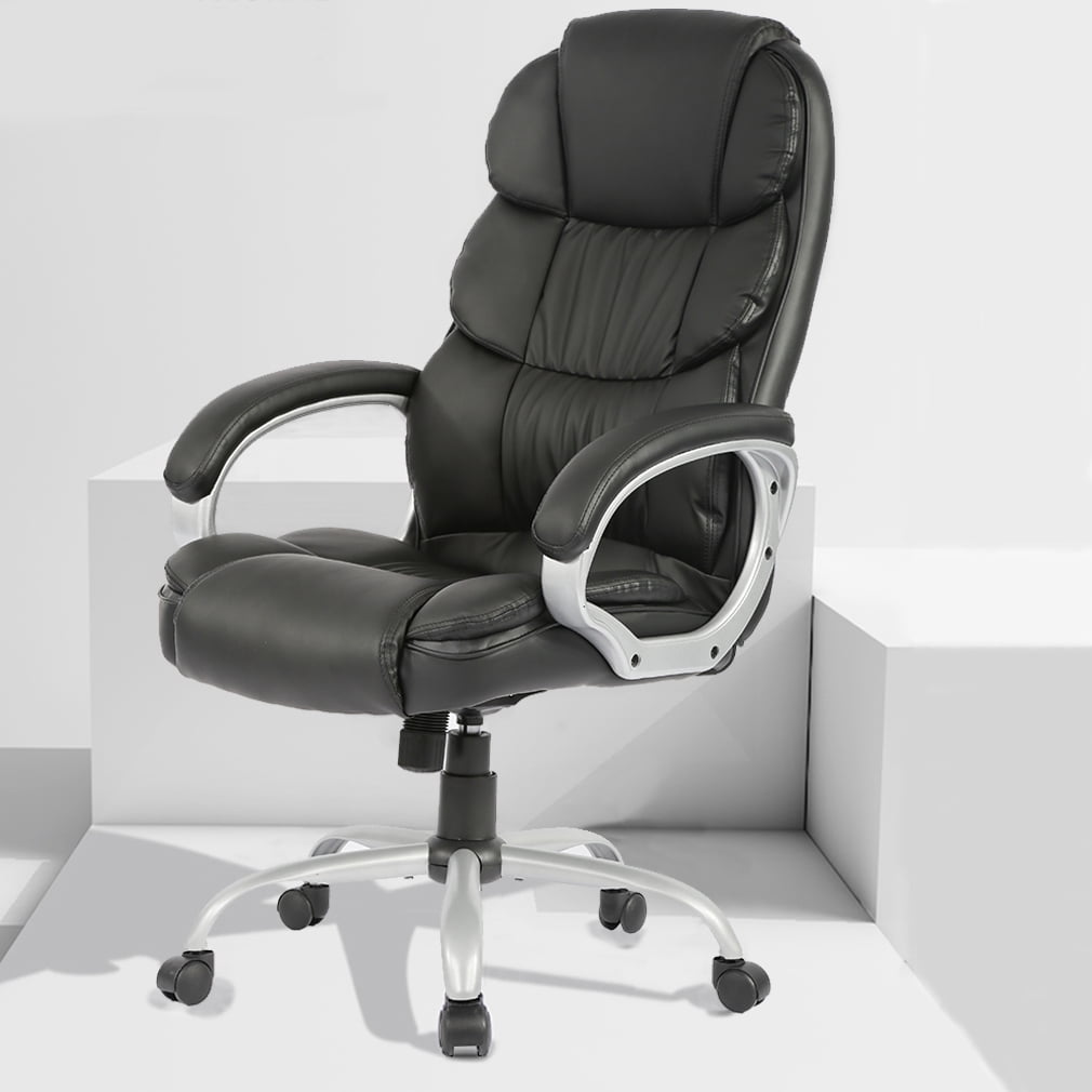 Office Desk Chair Ergonomic Swivel Executive Adjustable ...