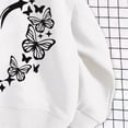 thumbnail image 4 of Yutgune Girls' Heart Graphic Hoodie, Long Sleeve Casual Pullover Sweatshirt, 4 of 5