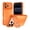 Orange, variant on Case for iPhone 11 with Camera Lens Protector, Compatible with MagSafe, with Camera Cover Kickstand, Skin Friendly Anti-Slip Grip Matte Drop Protective TPU+PC Slim Phone Cover, Orange