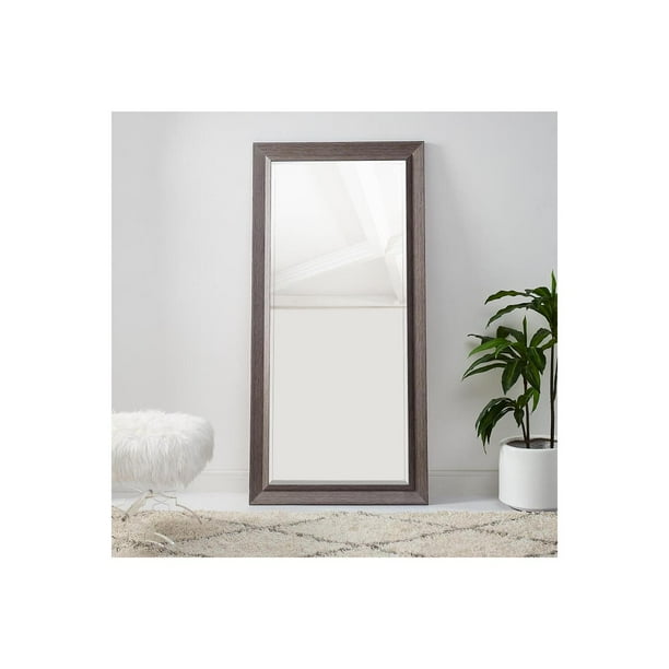 Framed Bevel Leaner Bedroom Mirror Full Length Mirror Standing Mirror