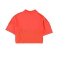 thumbnail image 2 of Reebok Womens Bball Tight Basic T-Shirt, Orange, Plus Size, 2X, 2 of 2