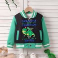 thumbnail image 2 of Zwiiyzr 9M-4T Baby Clothes Boys' Bomber Jacket Full Zip Cozy Boys Outerwear Jackets Green, 2 of 7