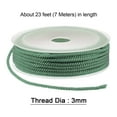 thumbnail image 2 of Unique Bargains Twisted Nylon Twine Thread Beading Cord 3mm 7M/23 Feet Extra Strong Braided Nylon String, Morning Blue, 2 of 6