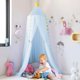 thumbnail image 4 of Matsuzay Lamp Sleeping Canopy Mesh Girls Bed Net Cortina Techo Repelente de insectos y plagas Azul Matsuzay HA003764-03, 4 of 6