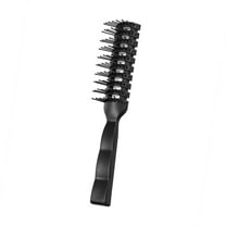Unique Bargains Grid Hair Comb Shower Detangler Need to Vent Detangling Brush PP Black