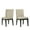 Black, variant on Roundhill Furniture Rocco Contemporary Solid Wood Dining Chairs, Set of 2, Driftwood