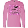 thumbnail image 3 of Inktastic 100 Days of School Stars in Pink Long Sleeve T-Shirt, 3 of 5