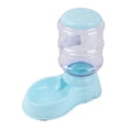 thumbnail image 3 of Comedero automático para mascotas de gran capacidad, cuenco desmontable antideslizante para perros de 3,8 l, color azul, 3 of 13
