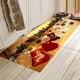 thumbnail image 5 of mbrilla de Puerta con Decoración Navideña Impresa, mbra de Navidad Suave, mbrilla de 3D para Puerta, mbra Antideslizante, Estilo 4 60x180cm Yotijar Alfombra de área de cocina, 5 of 8