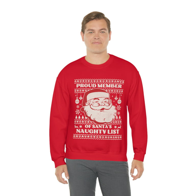 Proud Member of The Naughty List Christmas T-Shirt